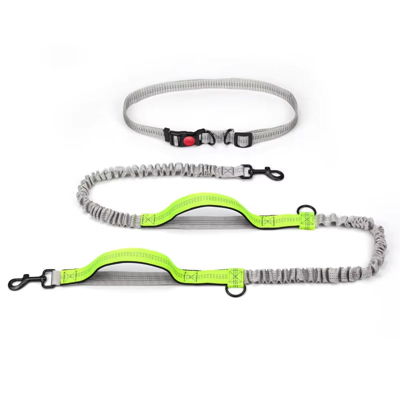 Hands Free Dog Leash Elastic Dog Running Belt Pet Bungee Rope Leashes Reflective Jop Dogs Training for Medium Large Dog Supplies